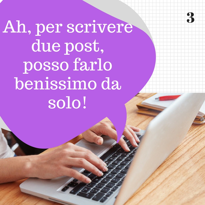 scrivere due post